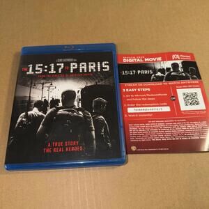 15:17 to Paris, The (Blu-ray) (BD) - DVD -  Very Good - Anthony Sadler,Alek Skar